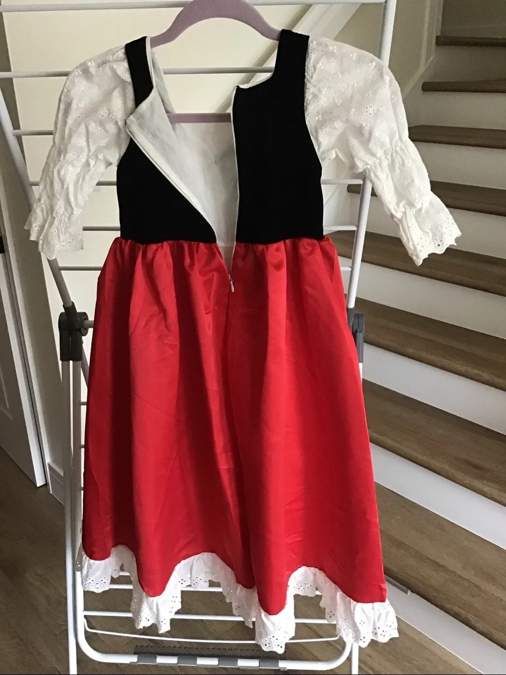Trish Scully Child Luxe Red Riding Hood Dress